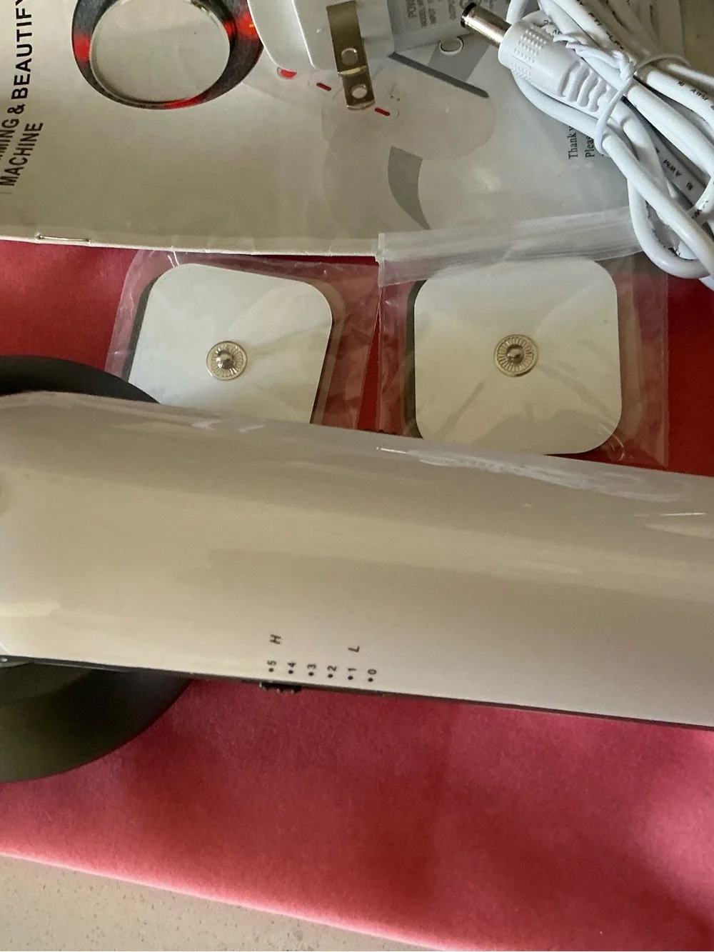 Ultrasonic three-in-one massage beauty device ultrasound/infrared physiotherapy